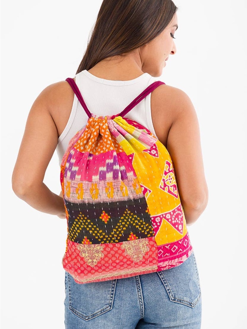 Kantha Backpack